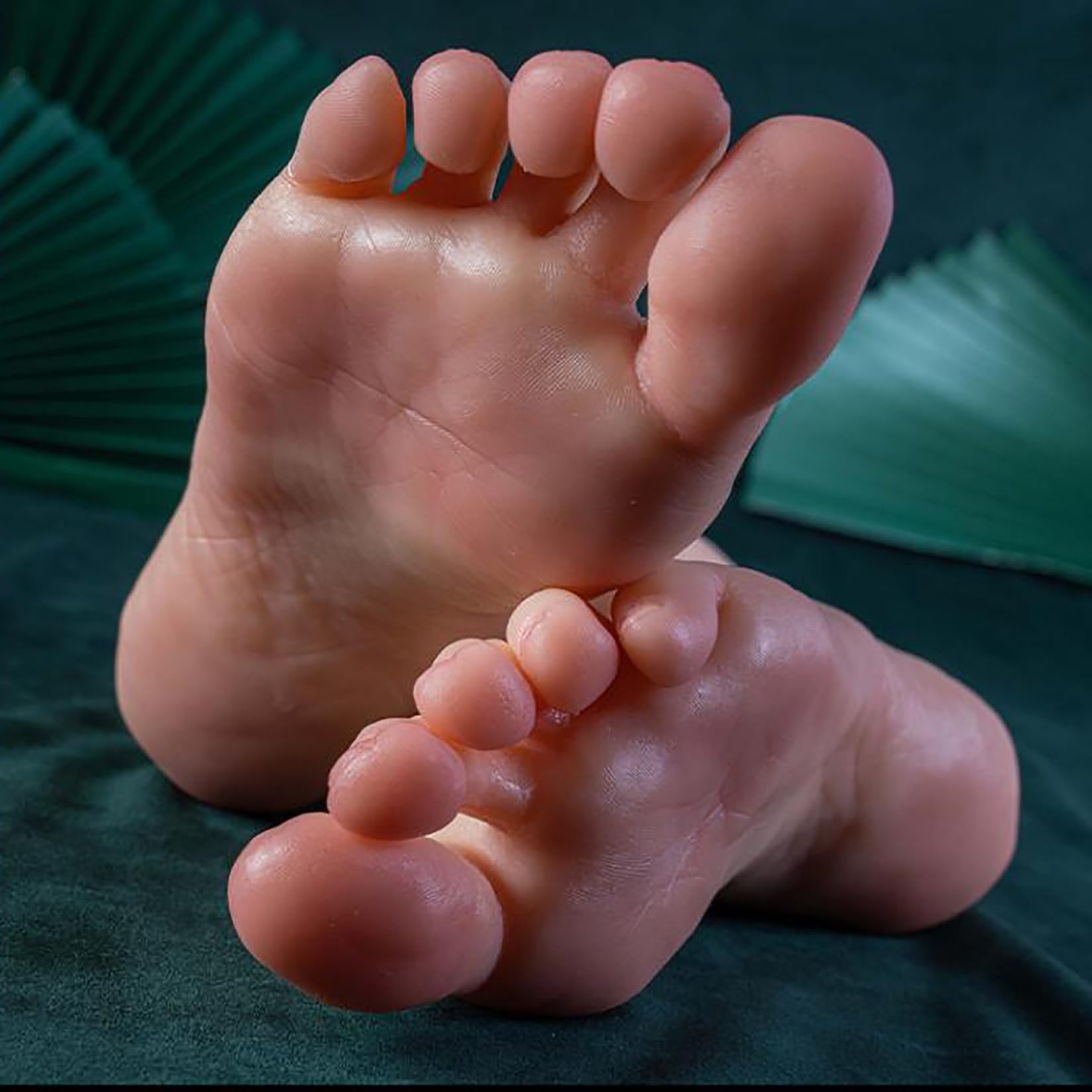 Amazon.co.jp: 等身大 1/1 シリコン製 フットモデル 23.5CM 脚模型